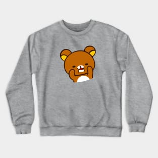 Rilakkuma Scrunchy Face Crewneck Sweatshirt